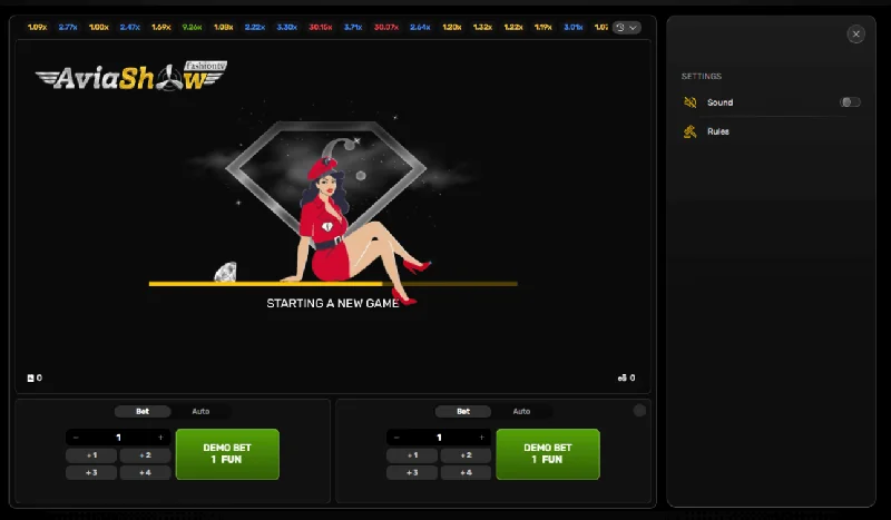 Aviashow Skärmdump