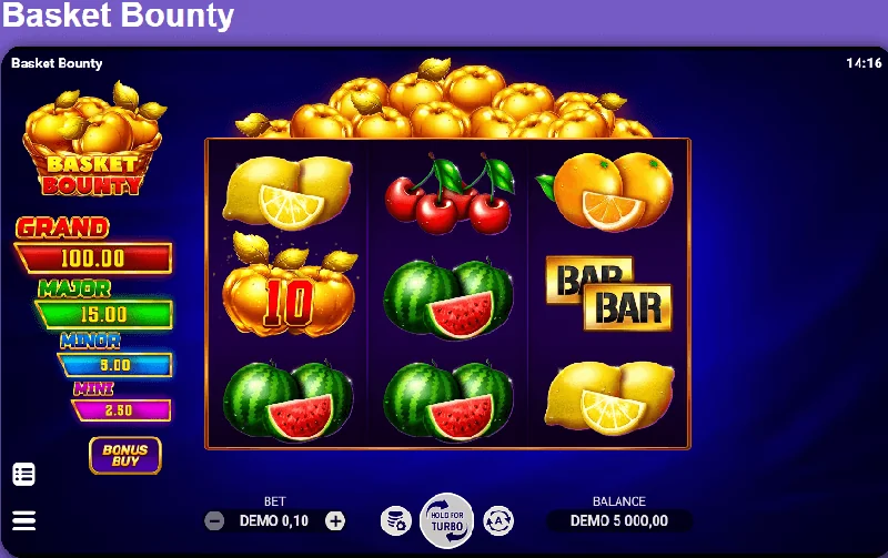 Basket Bounty Skärmdump