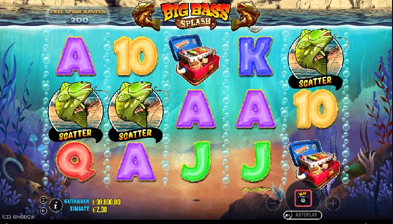 Big Bass Splash Skärmdump