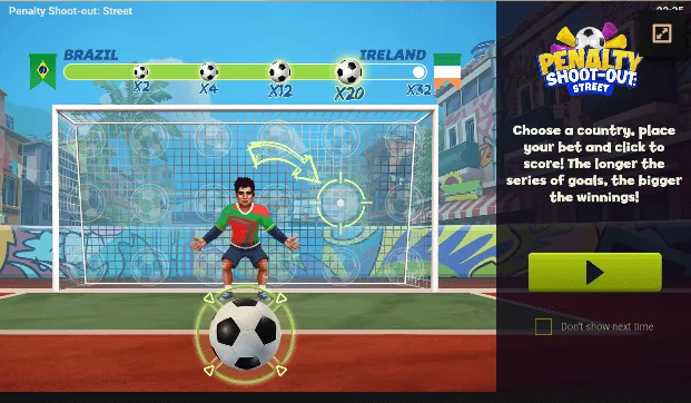 Penalty Shoot-Out Skärmdump