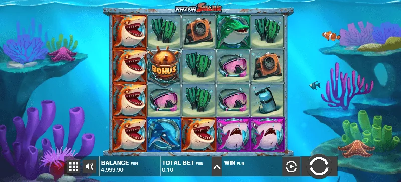 Razor Shark Skärmdump