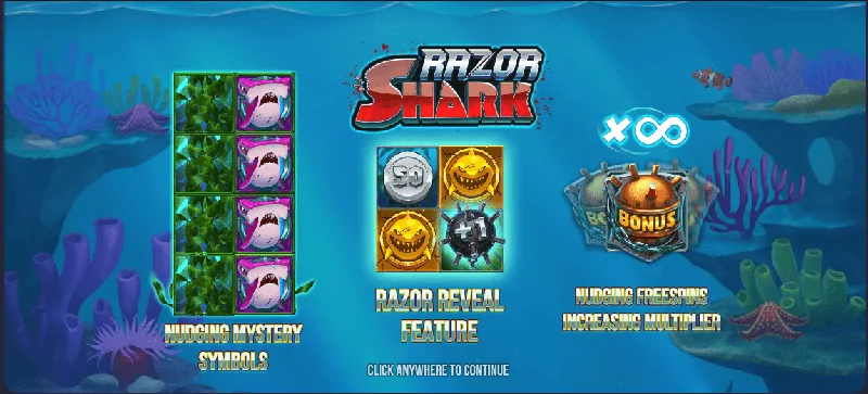 Razor Shark Skärmdump
