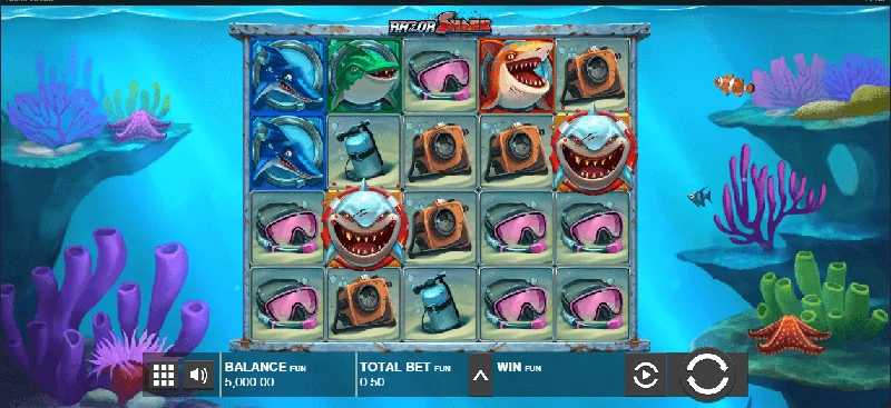 Razor Shark Skärmdump