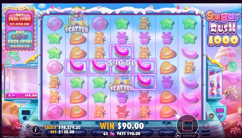 Sugar Rush 1000 Skärmdump