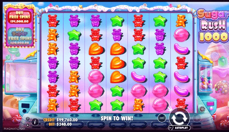 Sugar Rush 1000 Skärmdump