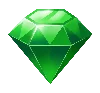 Bonanza Billion Grön Ädelsten Symbol