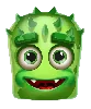 Reactoonz 100 Grön Tvåögd Symbol