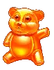 Sugar Rush 1000 Orange Gummy Bear-symbol